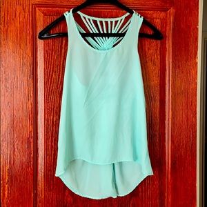 *Rue 21  Teal Racer Back shirt*
